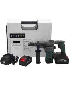 Купить Перфоратор аккумуляторный Zitrek DESTROYER 20 PRO в кейсе, 20В, 2x4.0Ач 085-1092 в E-mobi