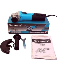 Купить Угловая шлифовальная машина Gruwatt УШМ сетевая 1100вт GT125-2 в E-mobi