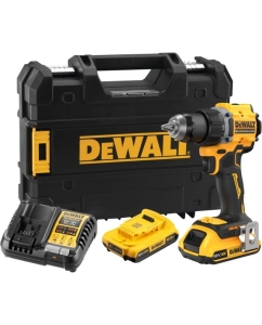 Купить Аккумуляторная дрель-шуруповерт DEWALT DCD794D2T, 18В, 1650об/мин, с 2 АКБ 2 Ач и ЗУ, в кейсе TSTAK DCD794D2T-QW в E-mobi
