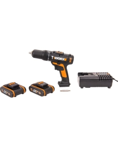 Купить Аккумуляторная ударная дрель-шуруповерт WORX WX371.1  в E-mobi