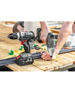 Купить Аккумуляторная бесщеточная дрель-шуруповерт GRAPHITE Energy+ 58G019  в E-mobi