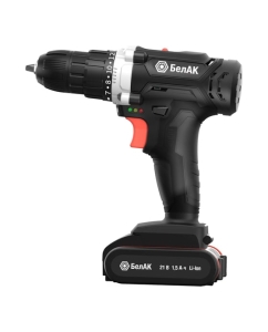 Купить Дрель-шуруповерт БелАК щеточная, 21V 40Hm, в коробке, 1 АКБ БАК.53310  в E-mobi