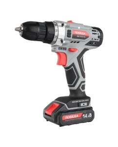 Купить Аккумуляторная дрель-шуруповерт ПОБЕДА ДА-14/2 Ли 180201635 в E-mobi