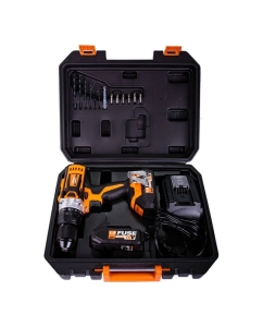 Купить Дрель-шуруповёрт с щеточным двигателем Villager VLP 5220-2BSC 056356  в E-mobi