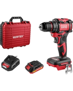 Купить Аккумуляторная дрель-шуруповерт WORTEX BD 2025 DLi в чемодане, ALL1 XLT бесщеточная, 18 В, 50 Н*м, 1x1,5 А*ч, БЗП 10 м 1329835 в E-mobi