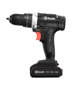Купить Ударная дрель-шуруповерт БелАК щеточная, 21V 40Hm, в кейсе, 2 АКБ БАК.53313  в E-mobi