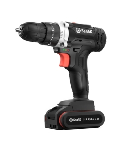 Купить Ударная дрель-шуруповерт БелАК щеточная, 21V 40Hm, В кейсе с битами, 2 АКБ БАК.53312  в E-mobi