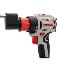 Купить Дрель-шуруповерт аккумуляторная со сменными патронами Crown CT21131HQX-2 BMC  в E-mobi