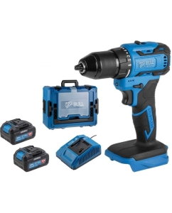 Купить Аккумуляторная дрель-шуруповерт BULL SR 1804 R-series Xcase XLTpro бесщеточная, Импульс, 18 В, 50 Н*м, 2х4 А*ч ЦЗ-0000991848 в E-mobi