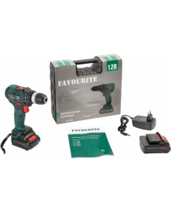 Купить Акк. шуруповёрт бесщёточн. FAVOURITE DC 14NB 14В, 2Ач, 32Нм, Li-ion 101150214  в E-mobi