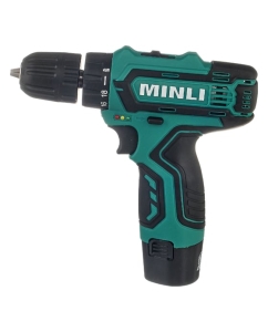 Купить Аккумуляторная дрель-шуруповерт MINLI 10mm 22N.m Li-ion 12Vx2 DC102.3 в E-mobi