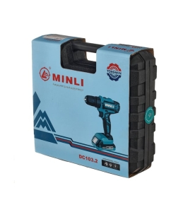 Купить Аккумуляторная дрель-шуруповерт MINLI 10mm 25N.m Li-ion 18Vx2 DC103.2-2.0A  в E-mobi