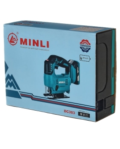Купить Аккумуляторный бесщеточная лобзиковая пила MINLI 65mm Li-ion 18Vx2 DC303-2.0A  в E-mobi