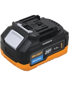 Купить Батарея аккумуляторная PROCRAFT Li-Ion 20В 4Ач BAT20/4 Industrial в E-mobi
