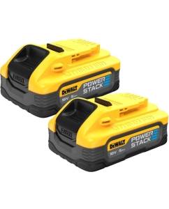 Купить Аккумулятор DEWALT POWERSTACK DCBP518H2, Li-Ion, 18В, 5Ач, 2шт. DCBP518H2-XJ в E-mobi