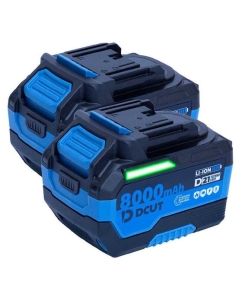 Купить Набор DCUT 2*8Ач DABA0821 + ЗУ DCBA0421,огнестойкий корпус, звуковая, световая индикация, контроль ячеек, защит: раз DABA0821-Set-SP2  в E-mobi