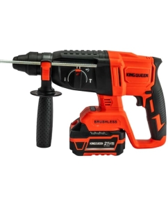 Купить Набор KINGQUEEN 4 пред, 2 АКБ, УШМ 125мм, Гайковерт 500Нм, Шуруповерт 50Нм, Перфоратор KQ-TS411  в E-mobi