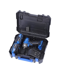 Купить Гайковерт аккумуляторный NORDBERG 1/2, 21В, 500 Нм с двумя 4A аккум. и зар. уст-вом, в кейсе NE802K  в E-mobi