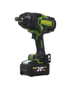 Купить Гайковерт аккумуляторный PROCRAFT PWA90  20В 2100Нм (АКБ 8Ач + ЗУ) Кейс PWA90-1b-c в E-mobi