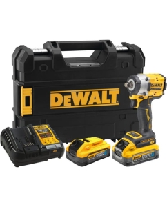 Купить Аккумуляторный гайковерт DEWALT DCF921H2T, 18В, 610Нм, 3550 уд/мин, с 2 АКБ 5 Ач и ЗУ, в кейсе TSTAK DCF921H2T-QW в E-mobi