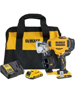 Купить Аккумуляторный барабанный гвоздезабивной пистолет Dewalt DCN45RNN, 18 В, с 2 АКБ 2 Ач и ЗУ, в сумке DCN45RND2-QW в E-mobi