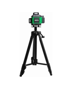 Купить Лазерный профессиональный уровень WORTEN 16 лучей в кейсе + штатив 1 м (нивелир) КА-90000600  в E-mobi