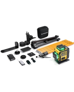 Купить Комплект INSTRUMAX профессионального лазерного уровня LinePRO 4D BAZA + многофункциональная штатив-штанга ACULA 3800 MAXIMUM IM0209 в E-mobi