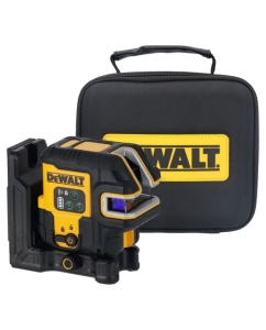 Купить Аккумуляторный лазерный нивелир DEWALT DCLE14251GB, 10.8В, зеленый луч, 45м, со встроенной АКБ, в чехле DCLE14251GB-XJ в E-mobi