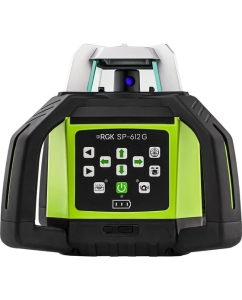 Купить Ротационный нивелир RGK с зеленым лучом SP-612G 721760 в E-mobi