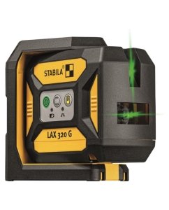 Купить Лазерный нивелир STABILA LAX 320 G, зелёный луч, дальность 30м, точность 0,3мм/м 19987  в E-mobi