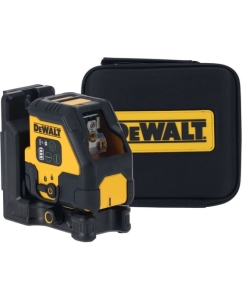 Купить Аккумуляторный лазерный нивелир DEWALT DCLE14201GB, зеленый луч, 45м, со встроенной АКБ, в чехле DCLE14201GB-XJ в E-mobi