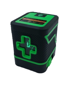 Купить Линейный лазерный нивелир TOOLAS куб 2 луча зеленый луч 00000014062 в E-mobi