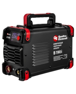 Купить Аппарат электродной сварки QUATTRO ELEMENTI B 190i (190А, электроды до 4.0 мм, LED дисплей, TIG-Lift) 922-630 в E-mobi