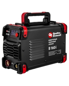 Купить Аппарат электродной сварки QUATTRO ELEMENTI B 160i 160 А, электроды до 4.0 мм, LED дисплей, TIG-Lift 922-623 в E-mobi