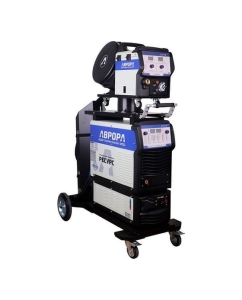 Купить Сварочный полуавтомат АВРОРА РЕСУРС 3500 ДВОЙНОЙ ПУЛЬС + подающий, тележка, водяное охл. .00 37263  в E-mobi