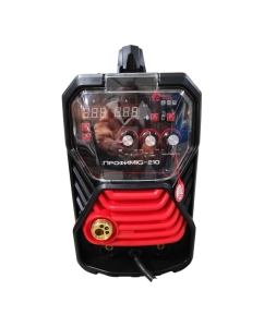 Купить Сварочный инверторный полуавтомат EDON  ПрофиMIG-210 (MIG (Co2, MIX, FCAW) 50-210A 0.8-1 мм, MMA 20-210A, 2-4 мм, 2T/4T, два дисплея 25072  в E-mobi