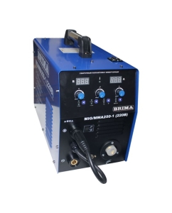 Купить Сварочный полуавтомат инверторный Brima MIG/MMA 250-1 220В моноблок ЦБ-00000039  в E-mobi