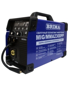 Купить Сварочный полуавтомат Brima инверторный MIG/MMA-230 DPP 220В ЦБ-00000053 в E-mobi