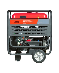 Купить Бензиновая электростанция с электростартером и коннектором автоматики FUBAG bs 14000 da es 641056  в E-mobi