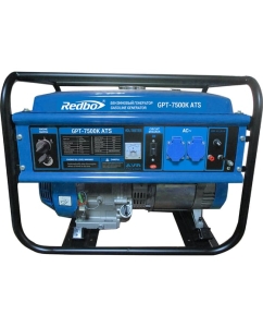 Купить Бензиновый генератор Redbo GPT-7500K ATS 6.0кВт., 6.5 кВт., ручной/электро стартер, блок автомат. 37648 в E-mobi