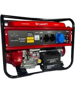 Купить Генератор бензиновый GRUWATT GRS9000SR  в E-mobi