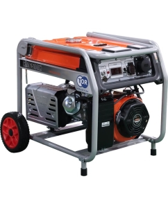 Купить Генератор бензиновый TOR KM6500HA 5,0 кВт 220В с АВР, электростартером и колесами 1049608 в E-mobi