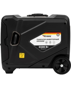 Купить Генератор инверторный KRANZ KR5500IE, 5,5кВт, 230В, 10л, закрытый корпус, электростартер KR-16-1146  в E-mobi