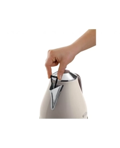 Купить Чайник электрический Delonghi IconaVintage 1.7 л черный, коричневый  в E-mobi