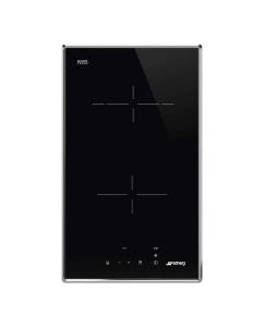 Купить Встраиваемая варочная панель электрическая Smeg SE232TX1 черный в E-mobi