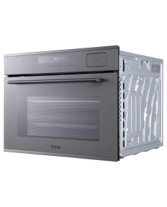 Купить Встраиваемый электрический духовой шкаф Korting OKB 3450 GBXGr Steam серый  в E-mobi