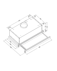 Купить Встраиваемая вытяжка Korting KHP 5512 GW  в E-mobi