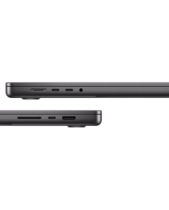 Купить Ноутбук Apple MacBook Pro A2991 (MRW13LL/A) M3 Pro 12 core 18Gb SSD512Gb/18 core GPU 16.2" Retina XDR (3456x2234) Mac OS black WiFi BT Cam  в E-mobi