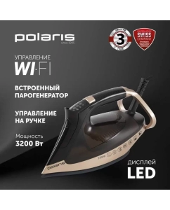 Купить Утюг Polaris PIR 3225AK 3M WIFI IQ золотистый; черный в E-mobi