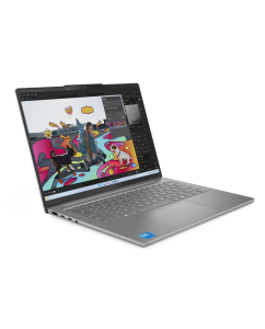 Купить Ноутбук Lenovo IdeaPad Slim 5 14IRH10R (83J0001BRK) 14"(1920x1200 OLED)/Intel Core 210H(2.2Ghz)/32768Mb/1024PCISSDGb/noDVD/Int:Intel Graphics/Cam/BT  в E-mobi